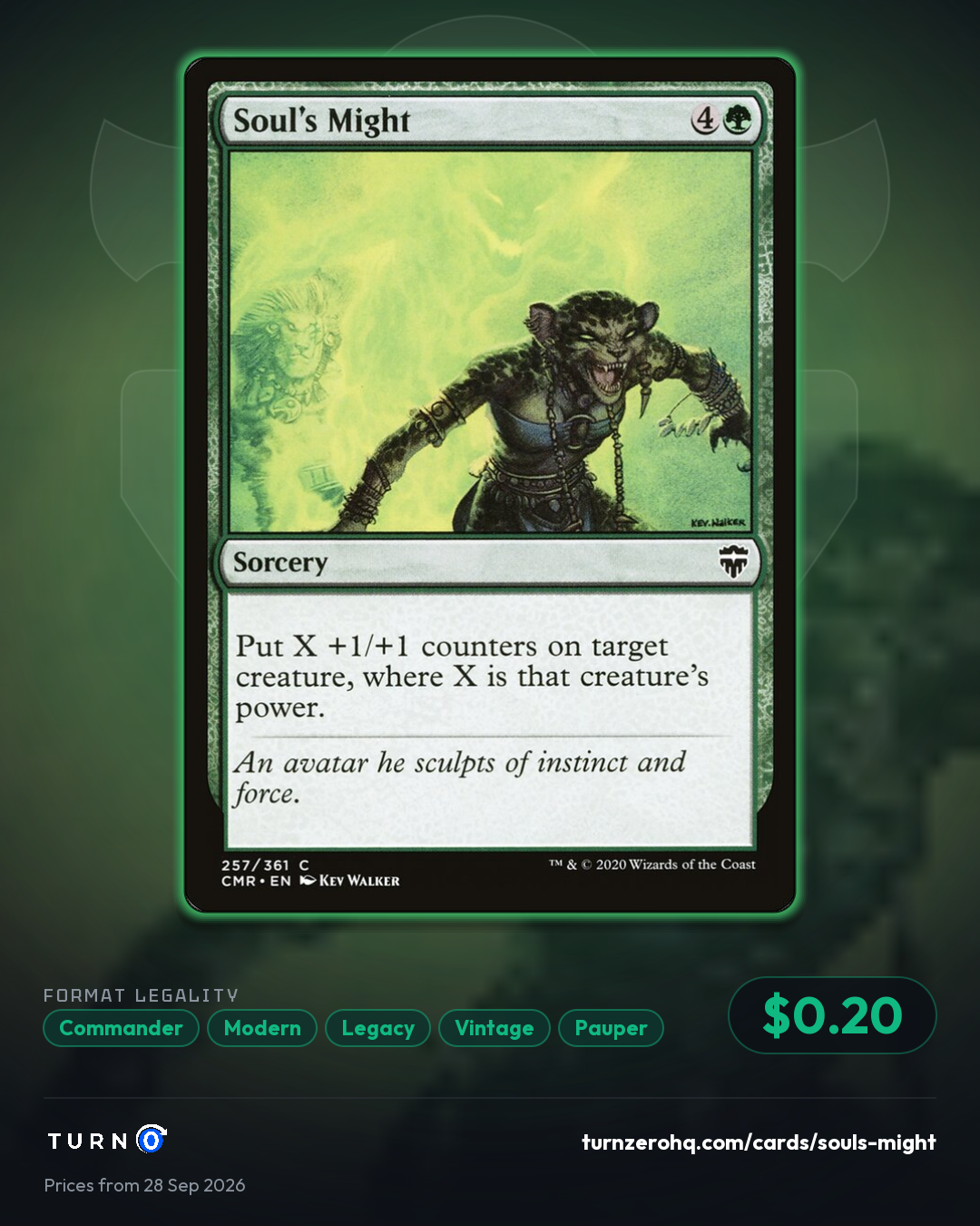 Shareable picture of Soul's Might