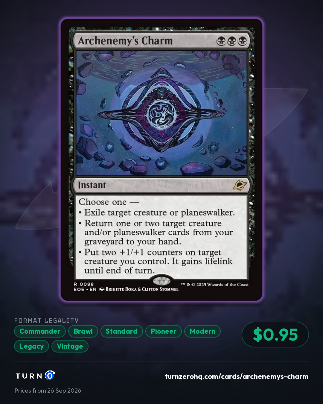 Shareable picture of Archenemy's Charm