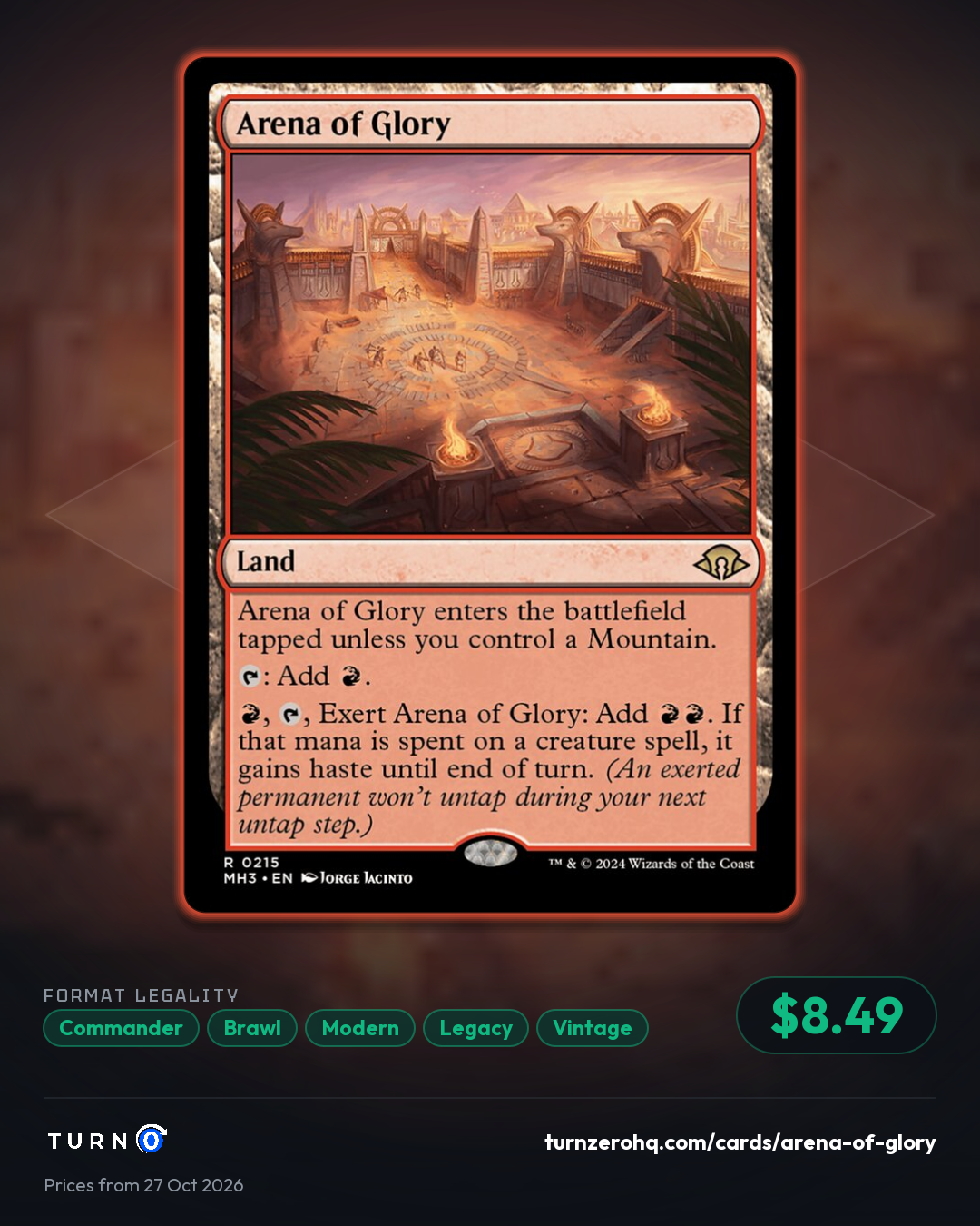 Shareable picture of Arena of Glory