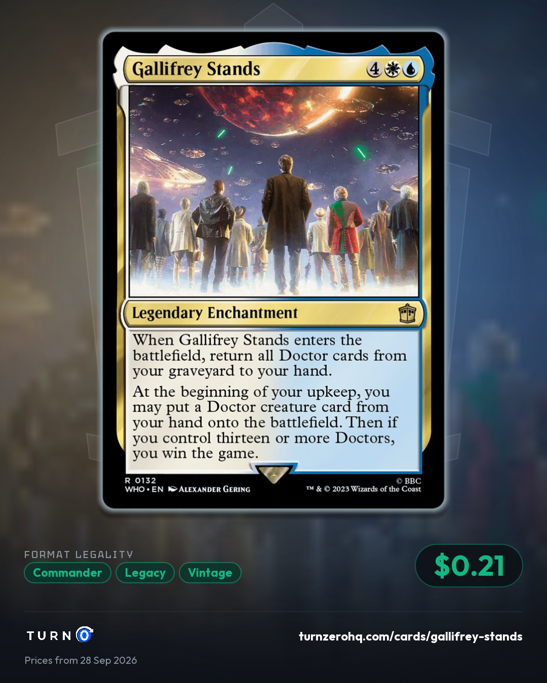 Shareable picture of Gallifrey Stands