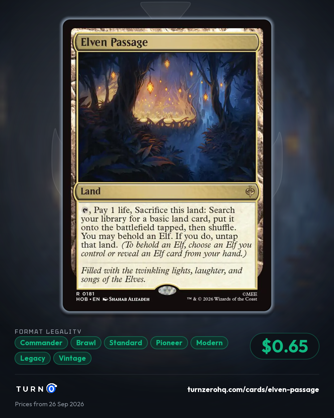 Shareable picture of Elven Passage