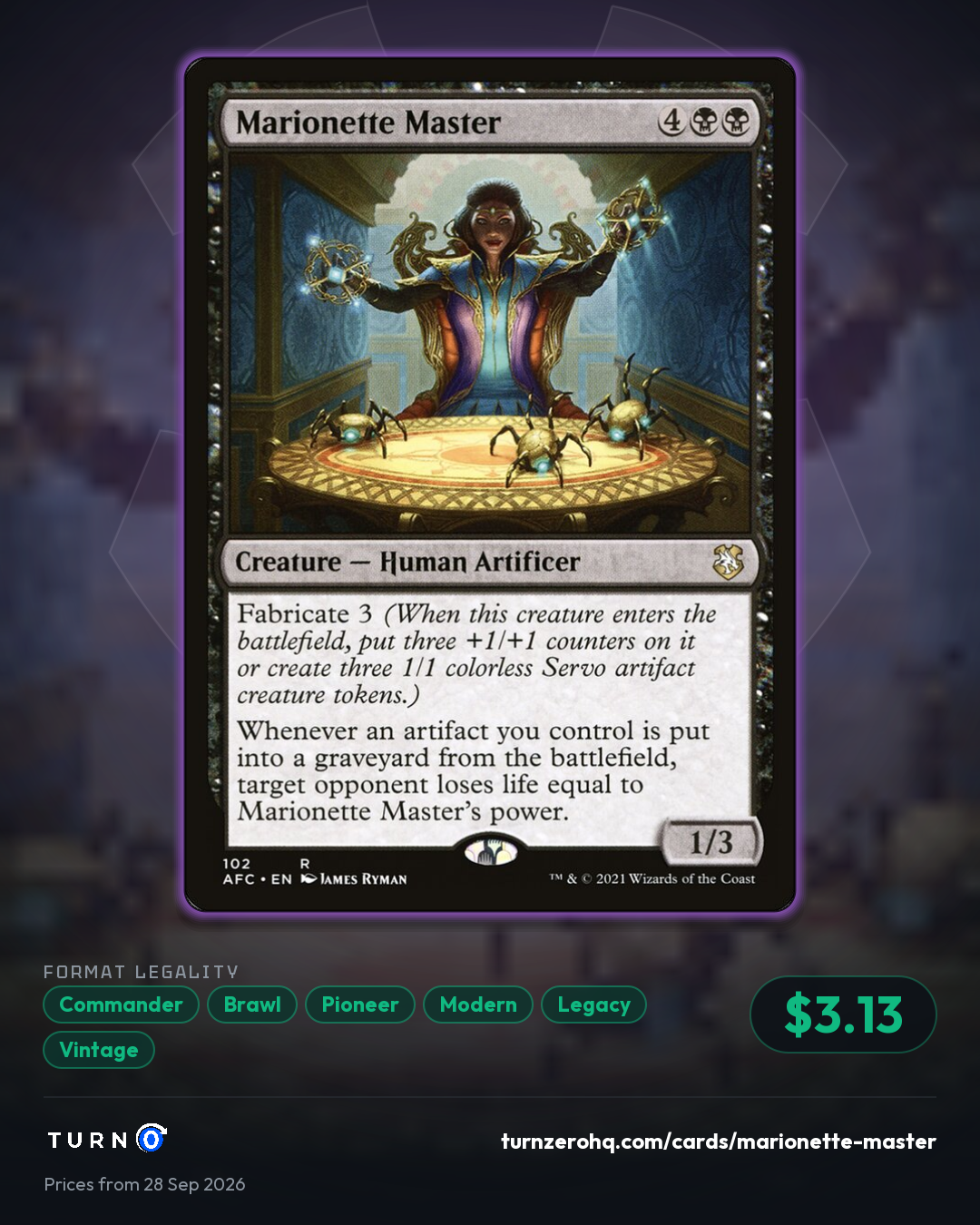 Shareable picture of Marionette Master