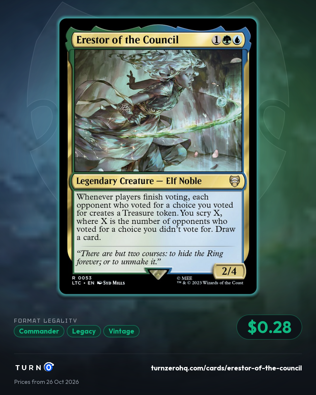 Shareable picture of Erestor of the Council