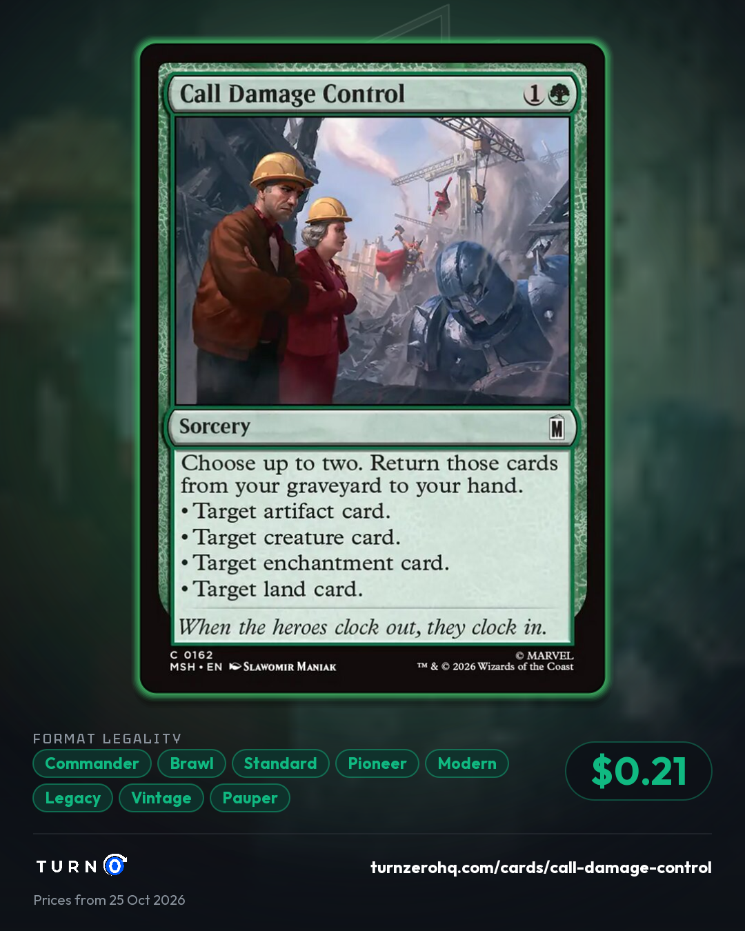 Shareable picture of Call Damage Control