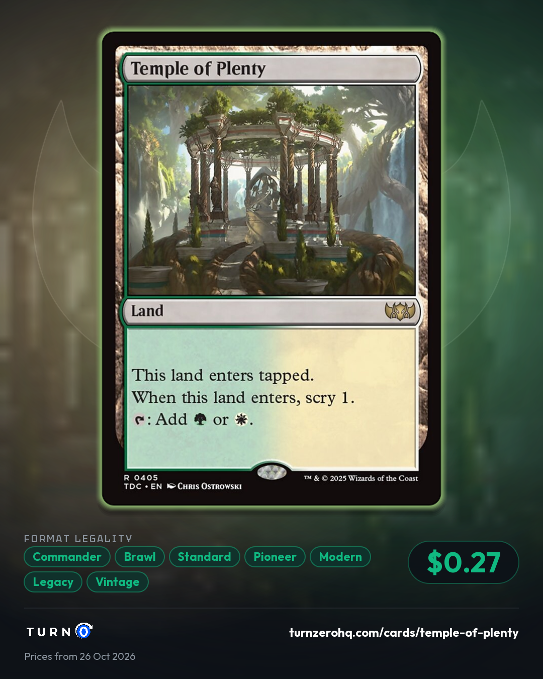 Shareable picture of Temple of Plenty