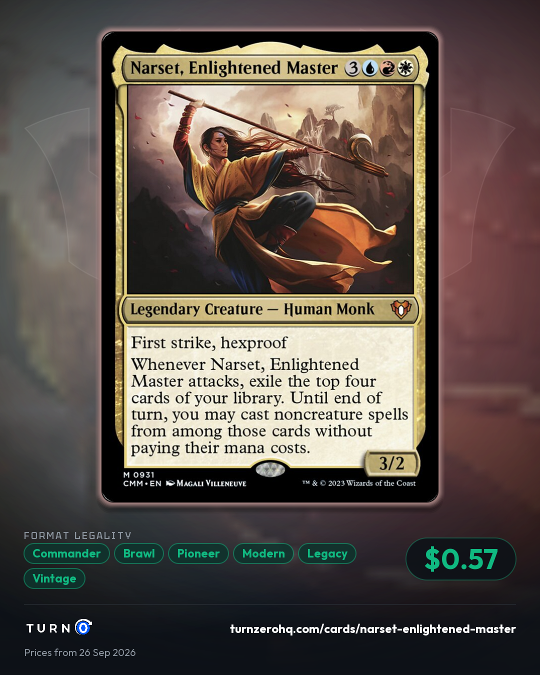 Shareable picture of Narset, Enlightened Master
