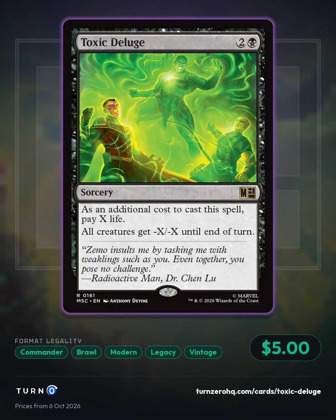 Shareable picture of Toxic Deluge