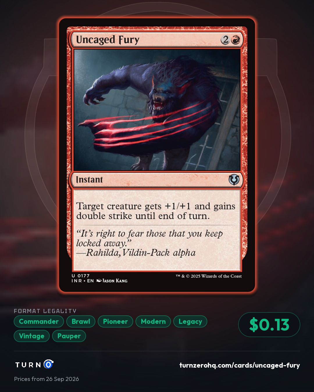 Shareable picture of Uncaged Fury