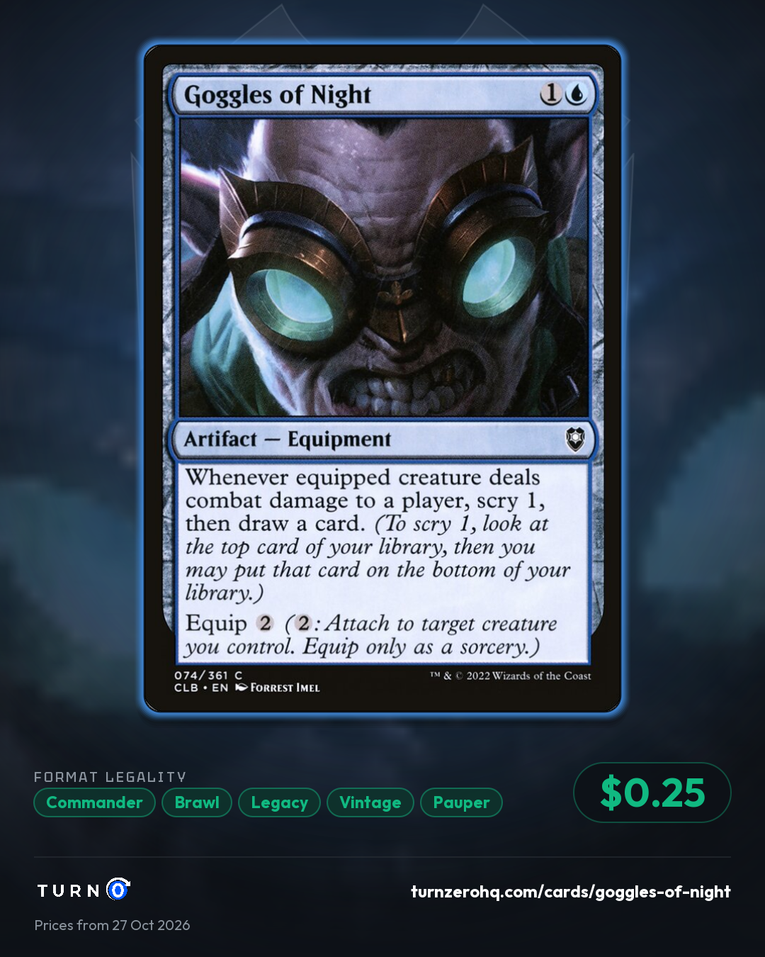 Shareable picture of Goggles of Night