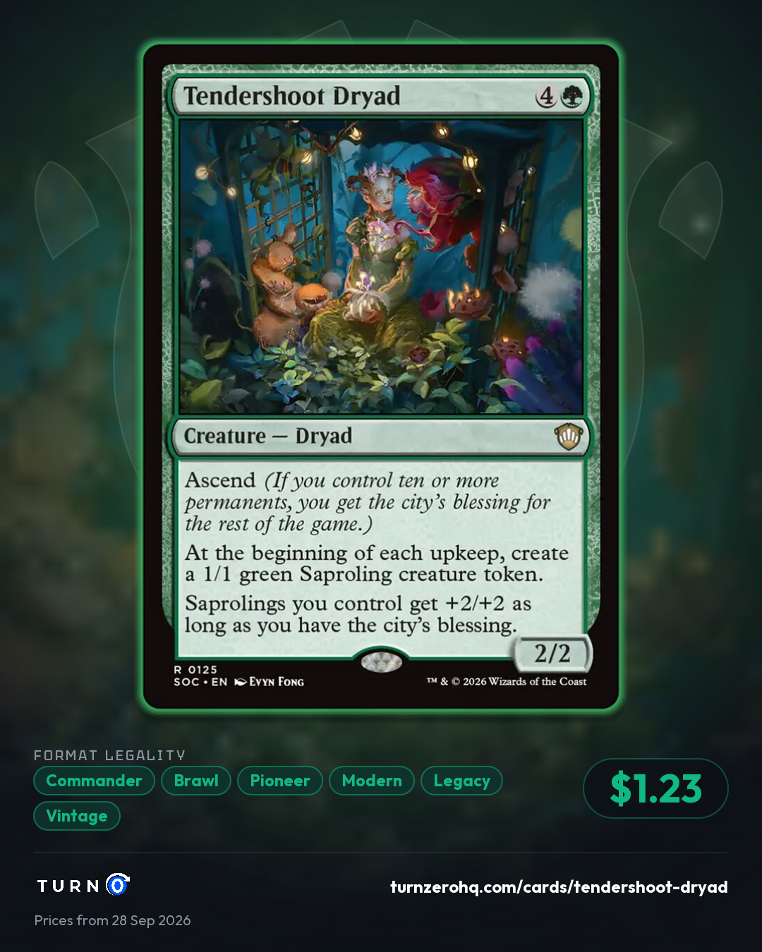 Shareable picture of Tendershoot Dryad