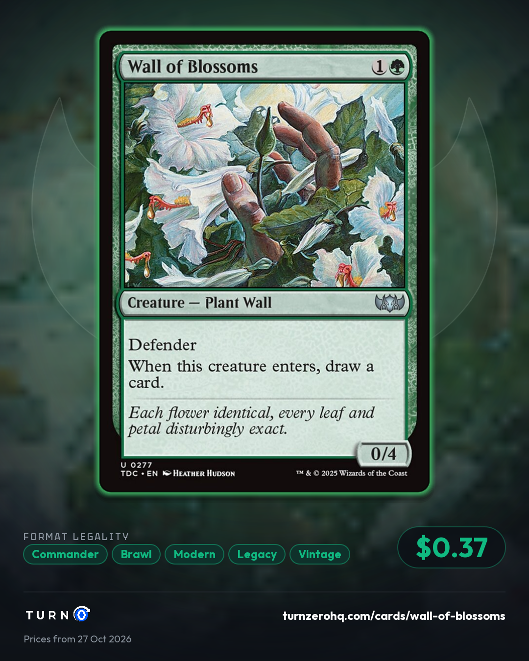 Shareable picture of Wall of Blossoms