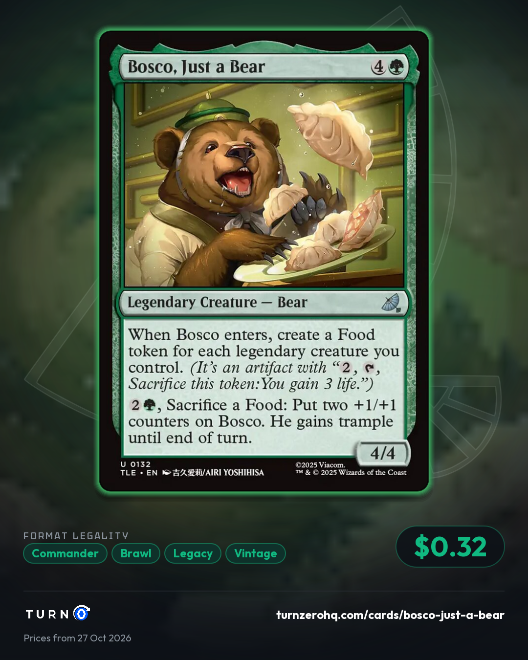 Shareable picture of Bosco, Just a Bear