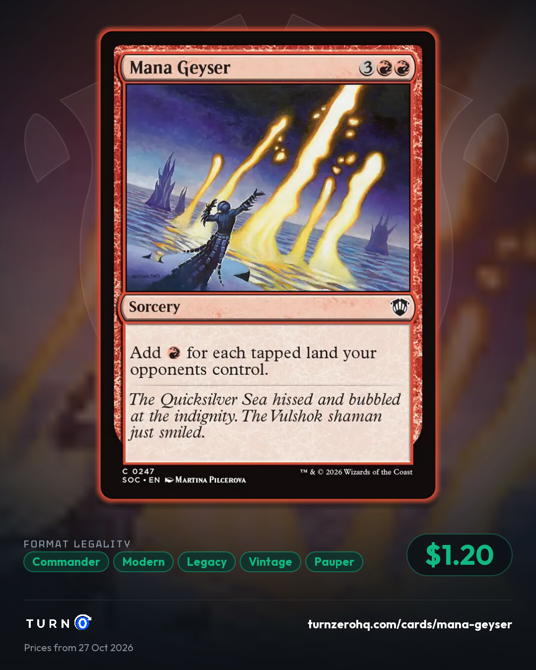 Shareable picture of Mana Geyser