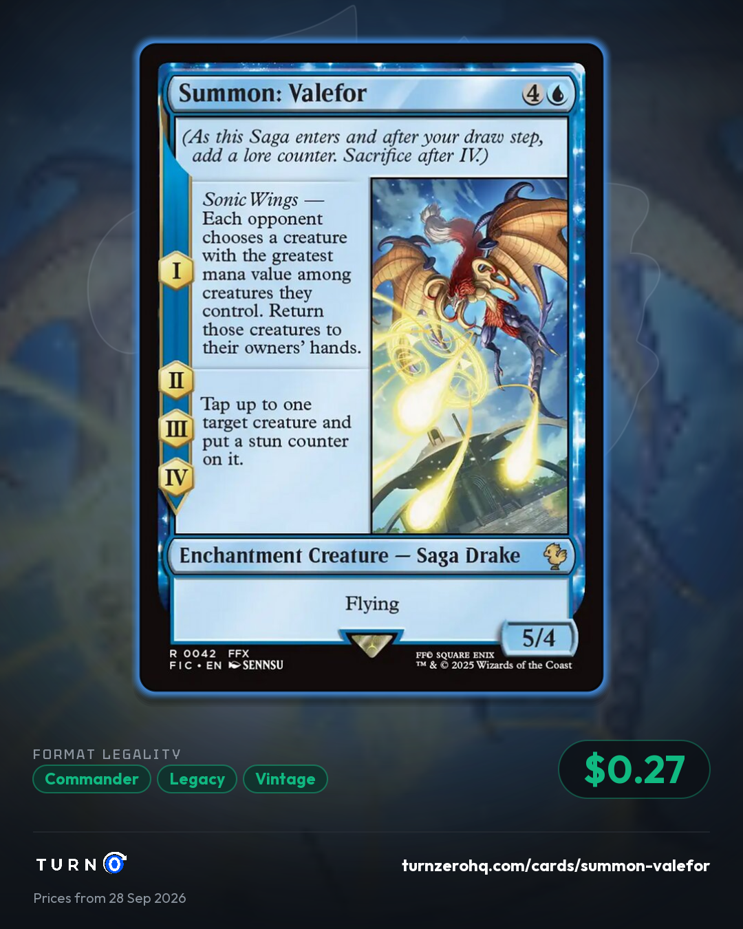 Shareable picture of Summon: Valefor