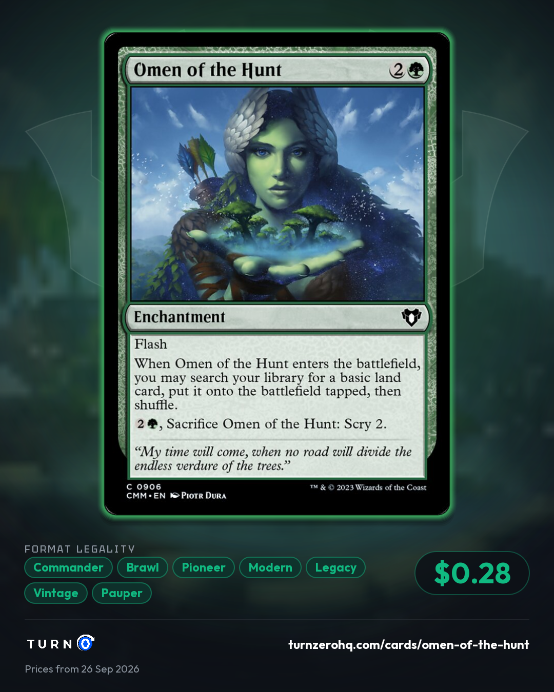 Shareable picture of Omen of the Hunt