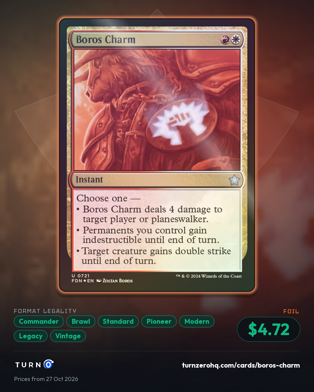 Shareable picture of Boros Charm