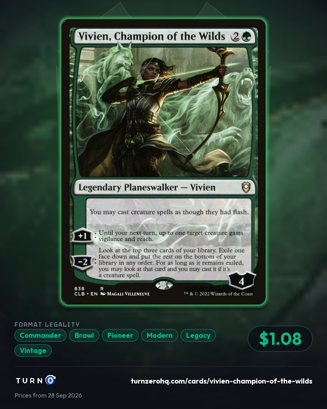 Shareable picture of Vivien, Champion of the Wilds