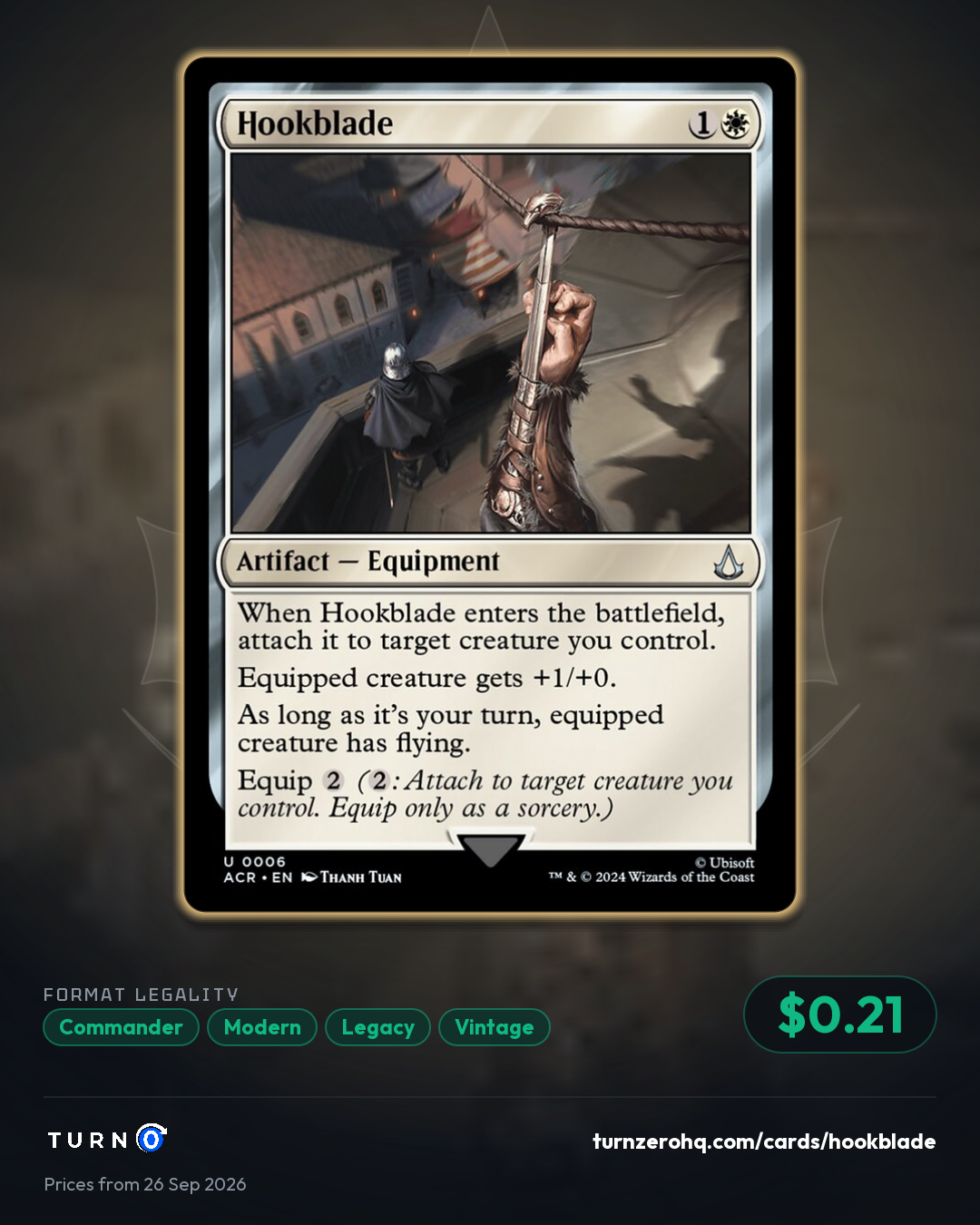 Shareable picture of Hookblade