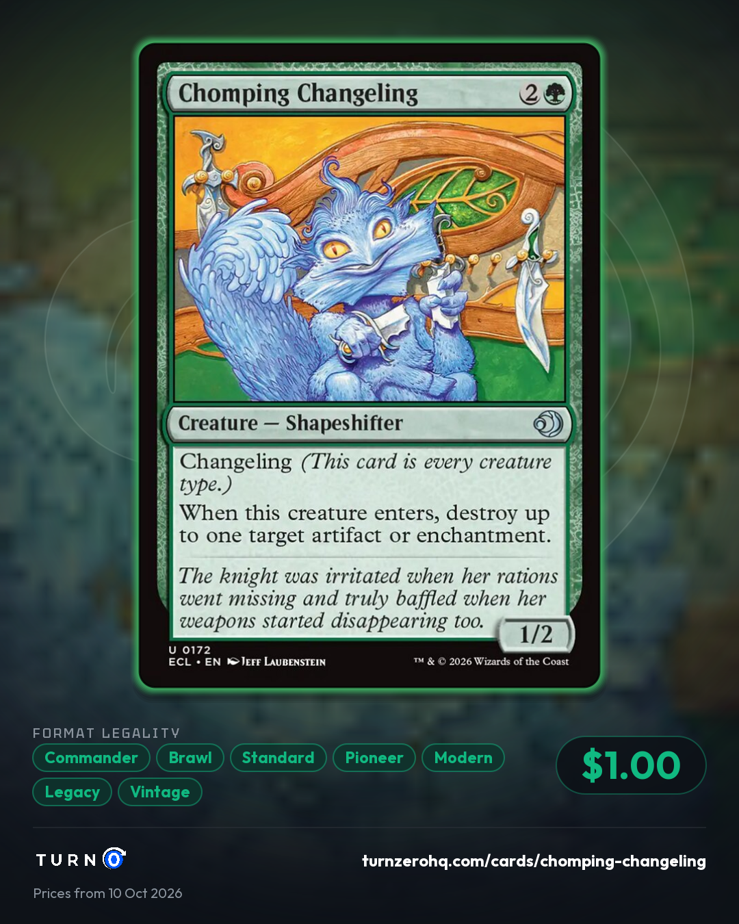 Shareable picture of Chomping Changeling