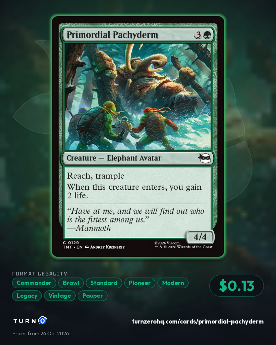 Shareable picture of Primordial Pachyderm