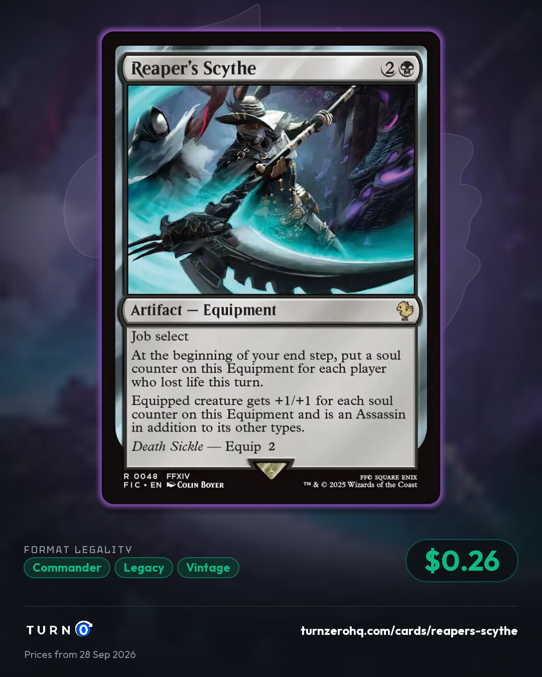 Shareable picture of Reaper's Scythe