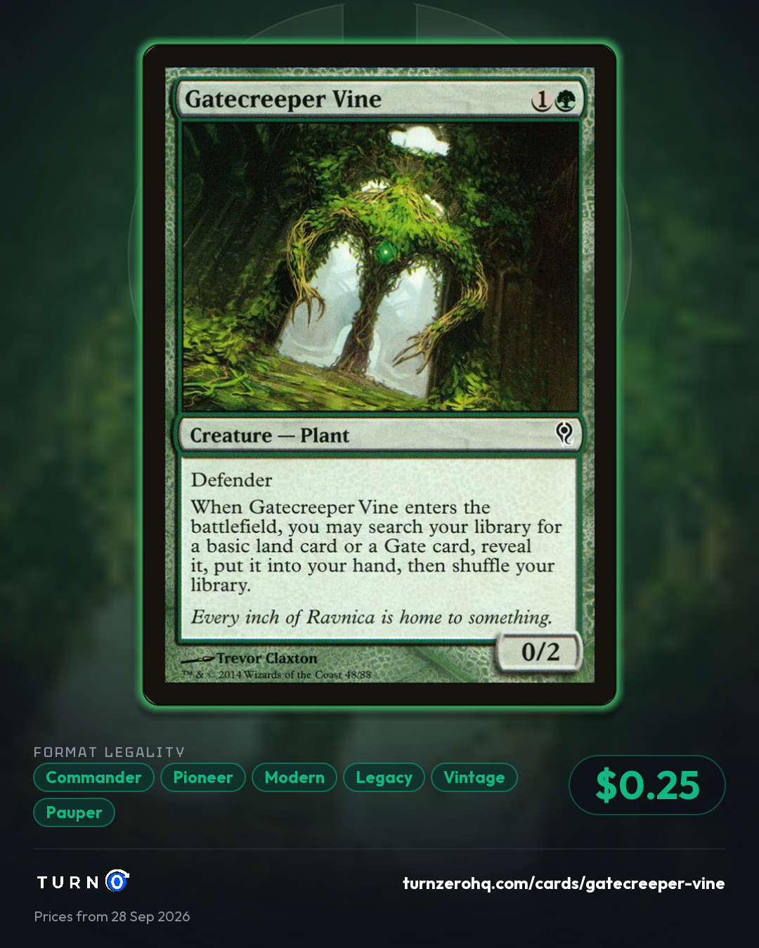 Shareable picture of Gatecreeper Vine