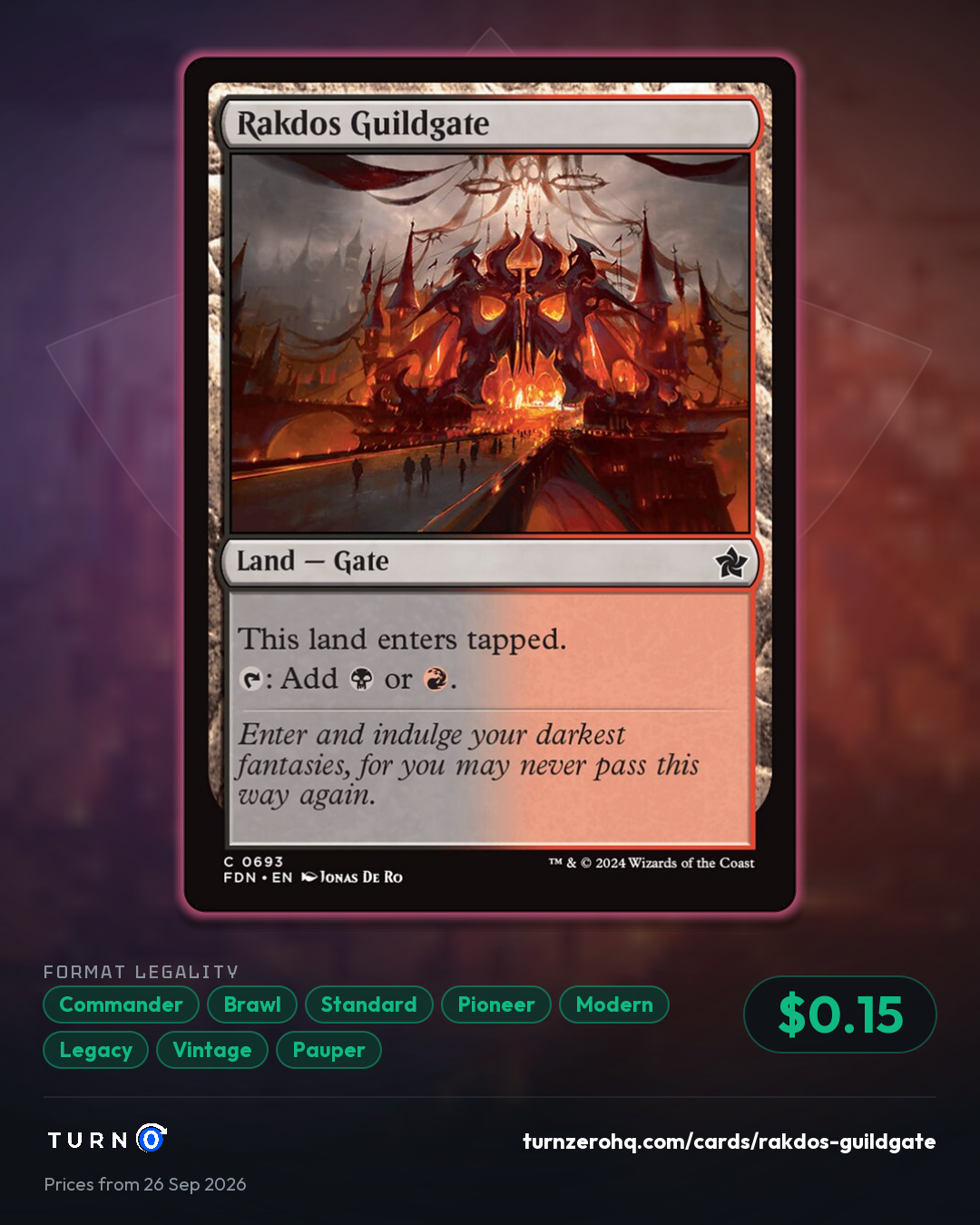Shareable picture of Rakdos Guildgate