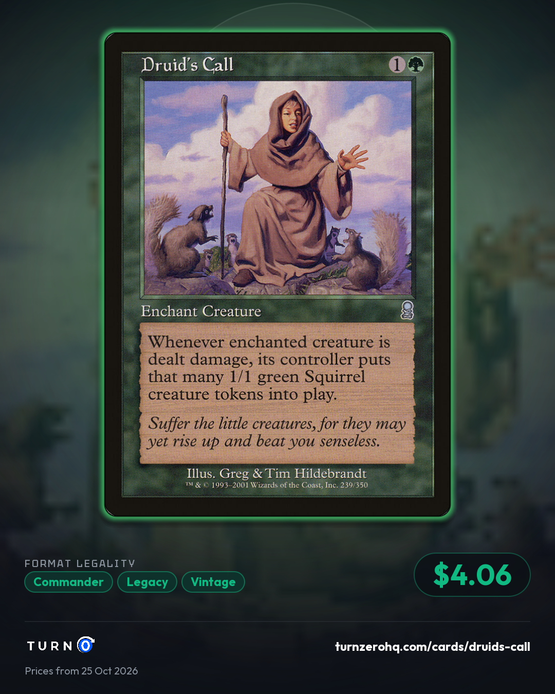 Shareable picture of Druid's Call