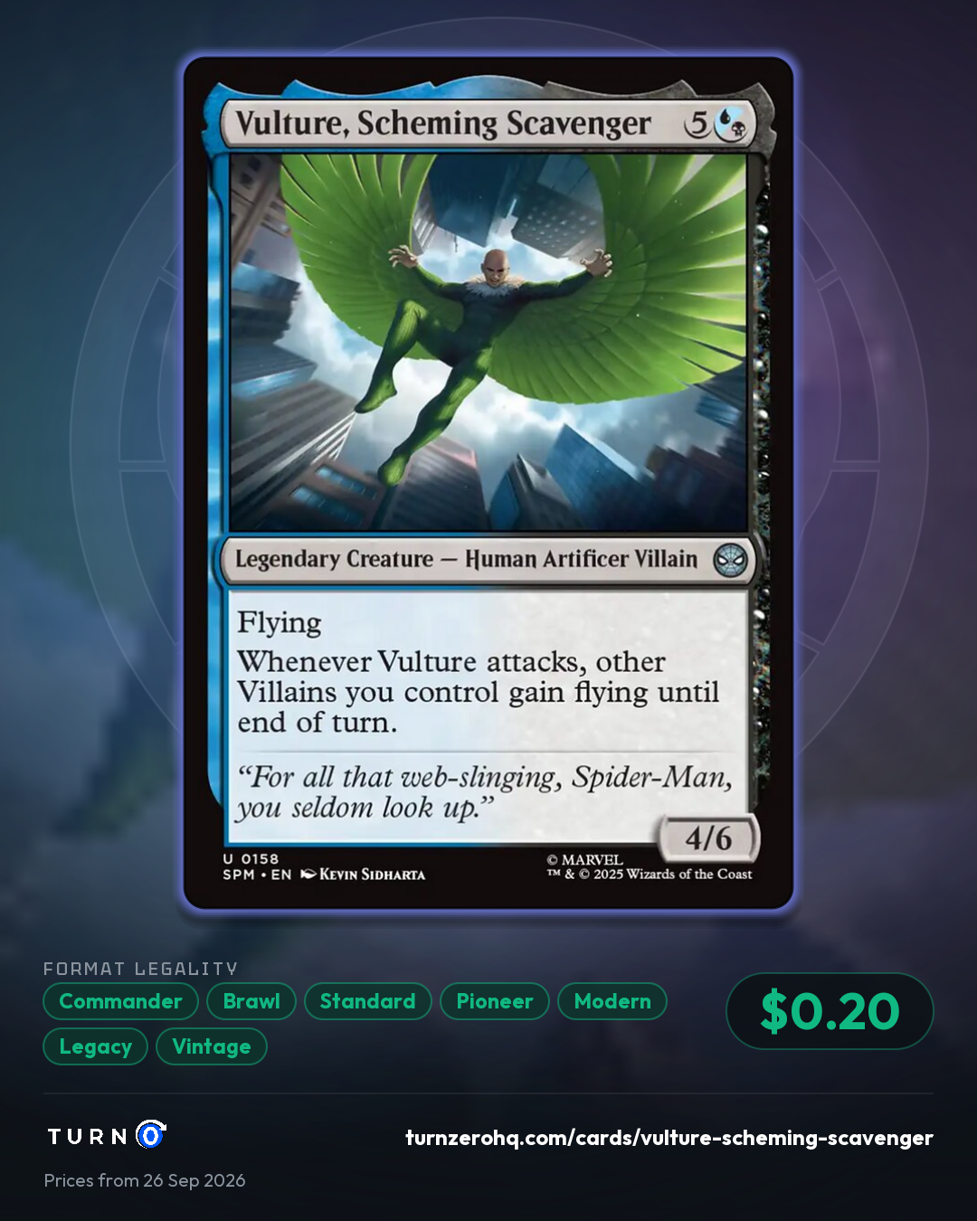 Shareable picture of Vulture, Scheming Scavenger