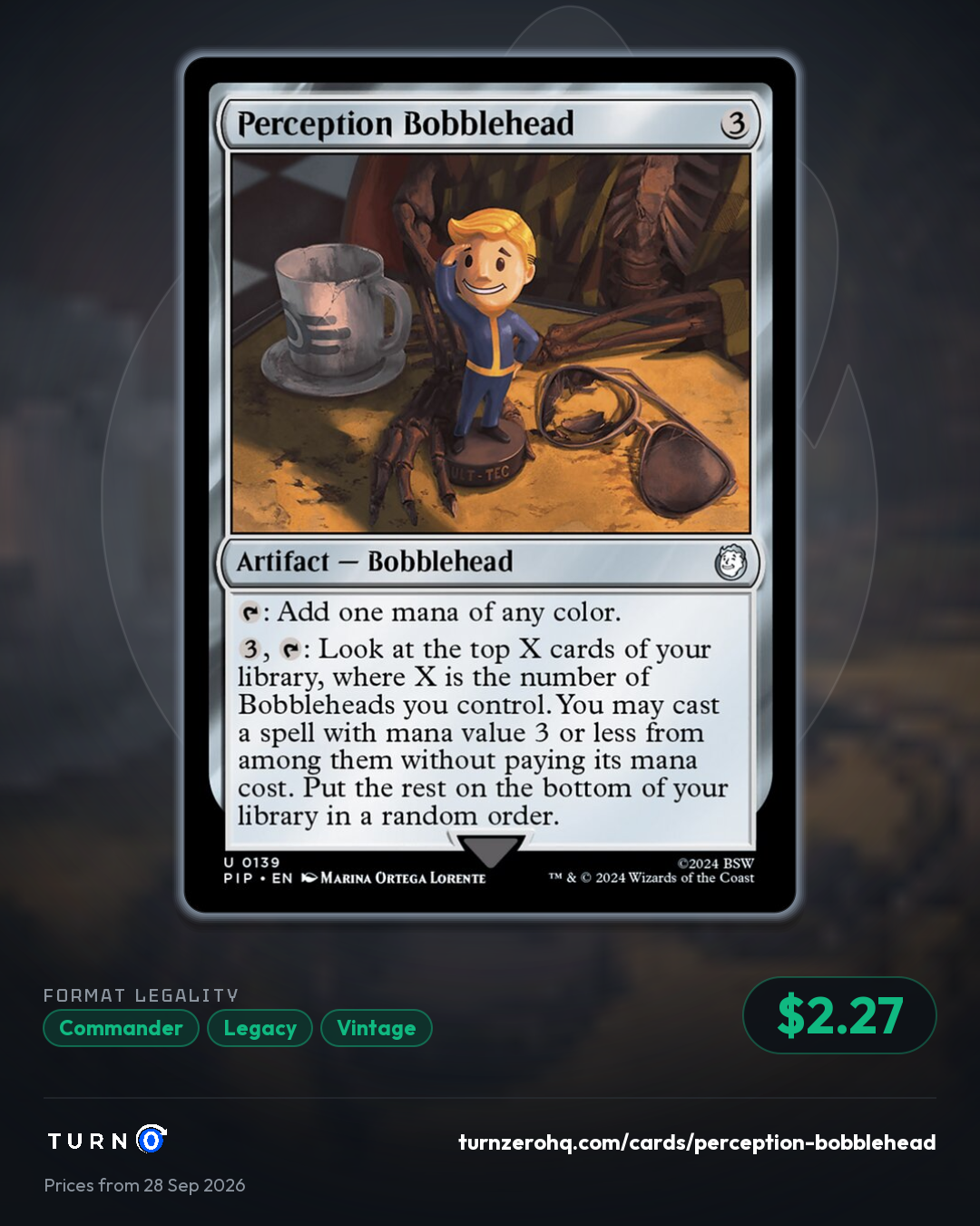 Shareable picture of Perception Bobblehead