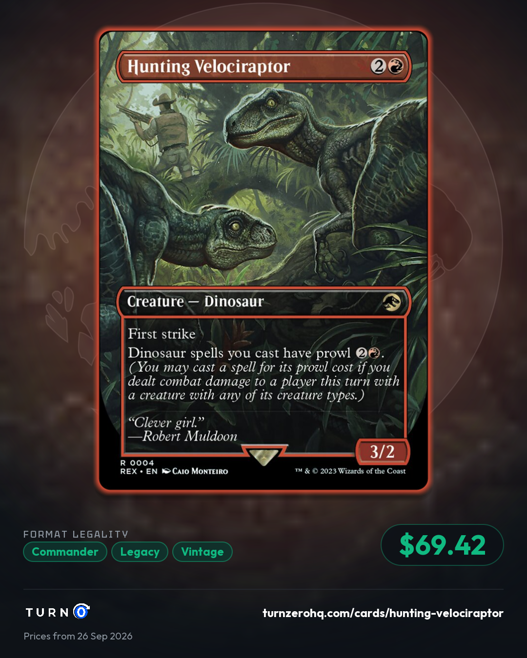Shareable picture of Hunting Velociraptor