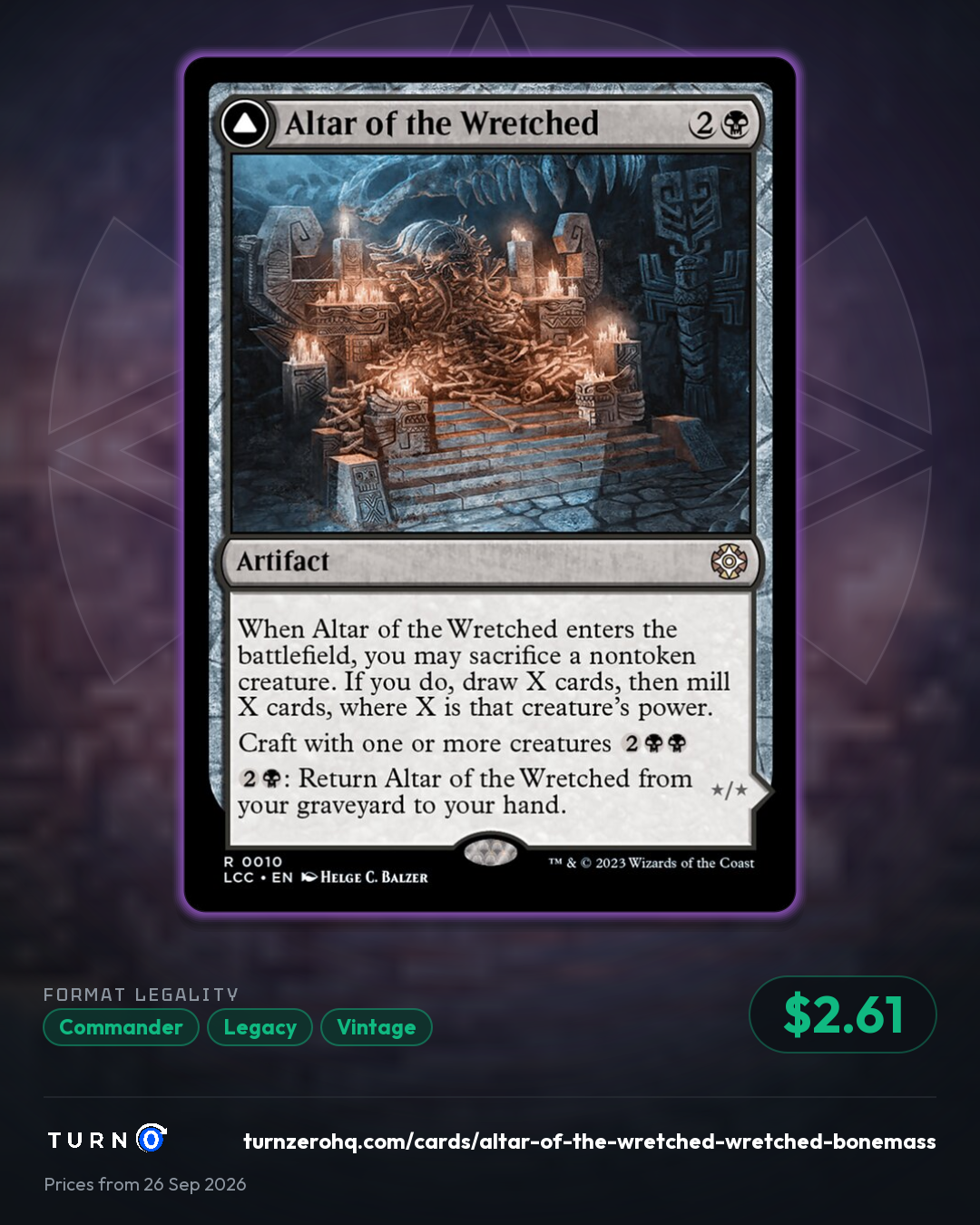 Shareable picture of Altar of the Wretched // Wretched Bonemass