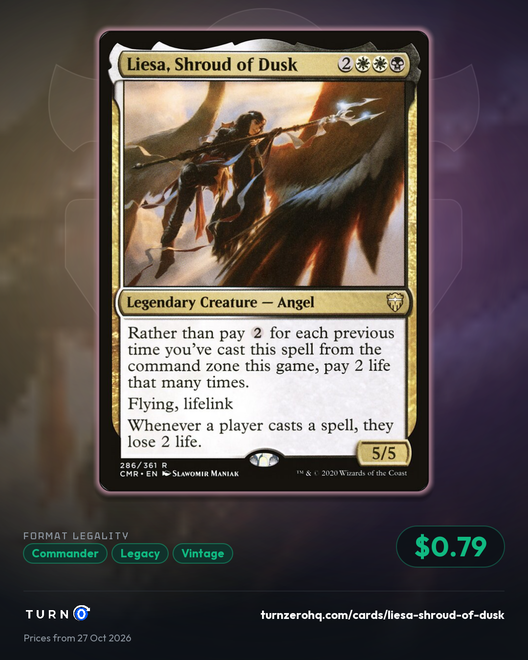 Shareable picture of Liesa, Shroud of Dusk