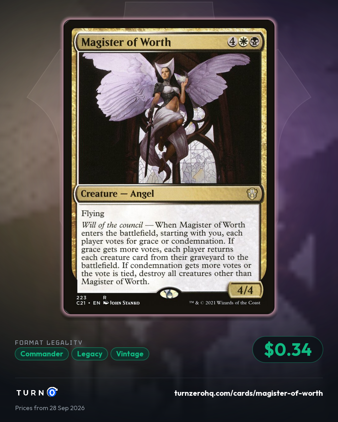 Shareable picture of Magister of Worth