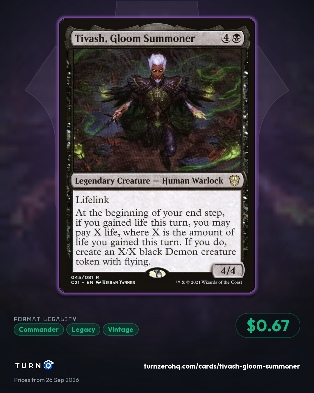 Shareable picture of Tivash, Gloom Summoner