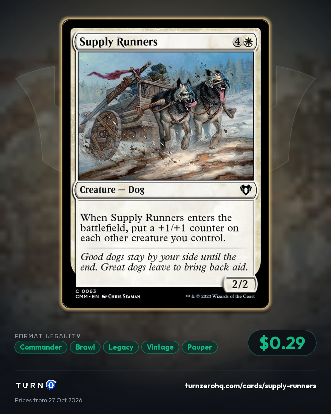 Shareable picture of Supply Runners