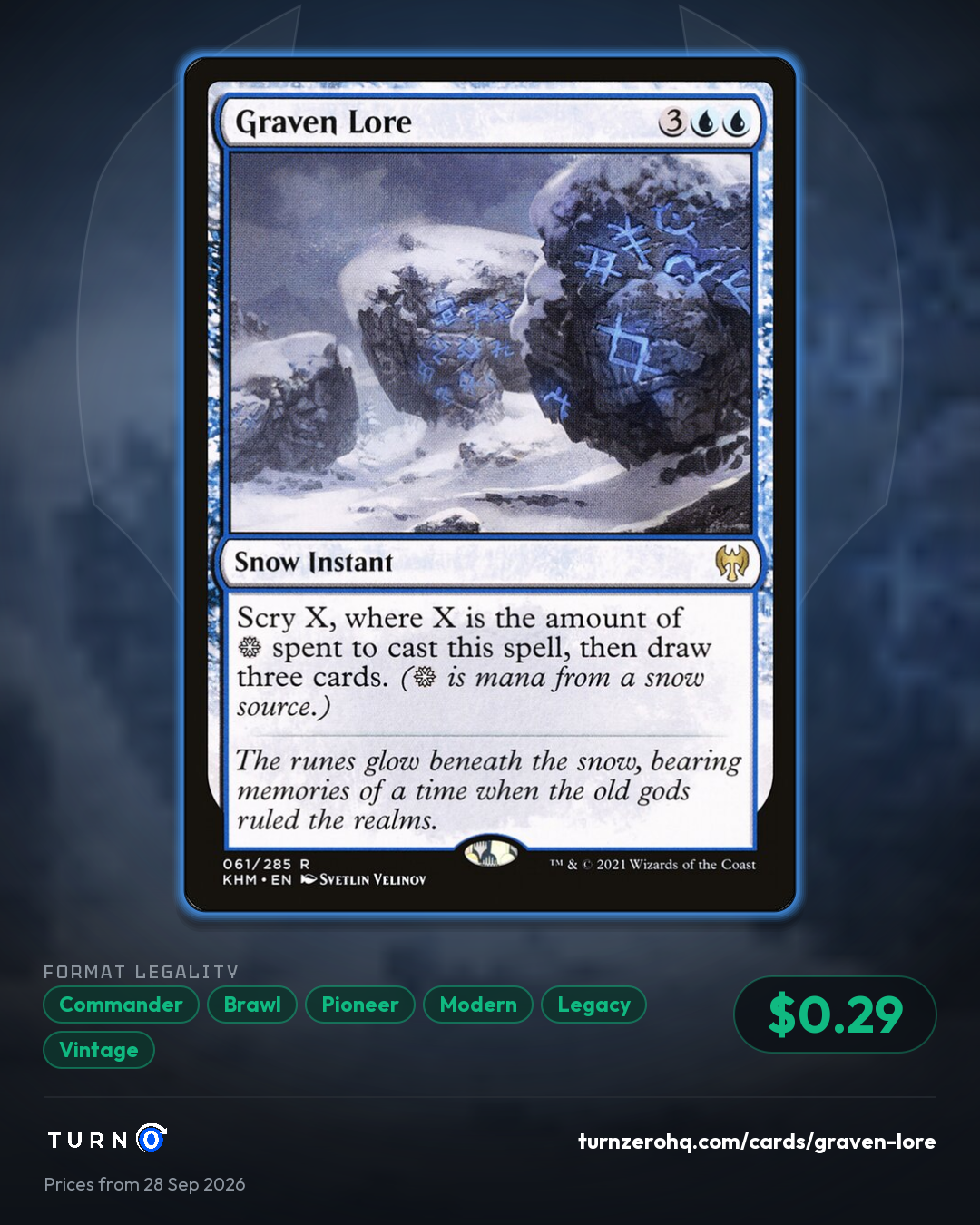 Shareable picture of Graven Lore