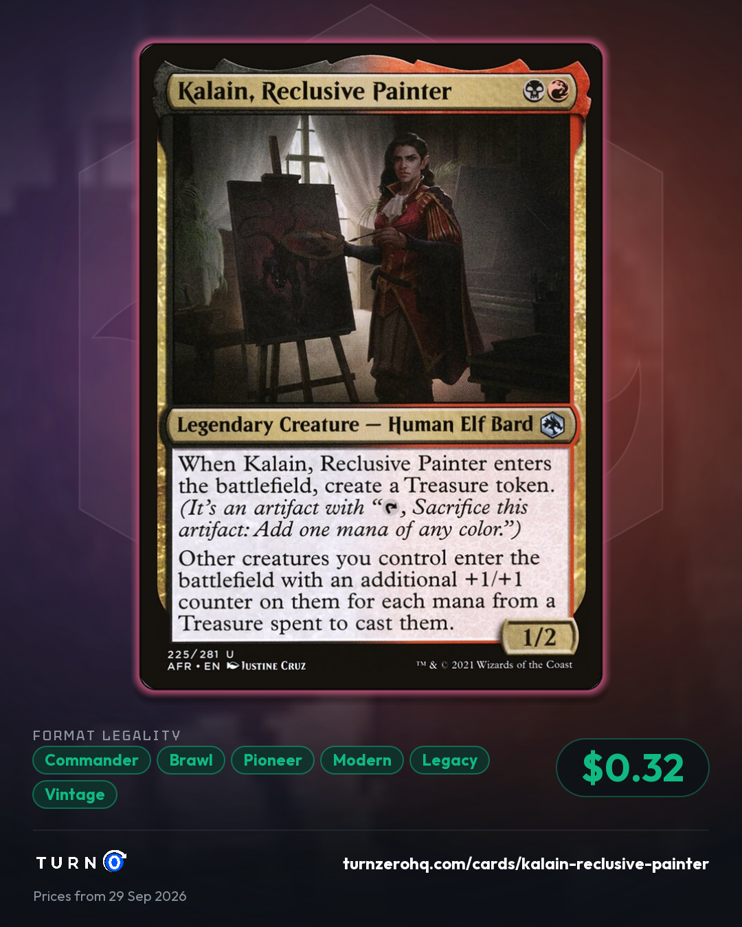Shareable picture of Kalain, Reclusive Painter