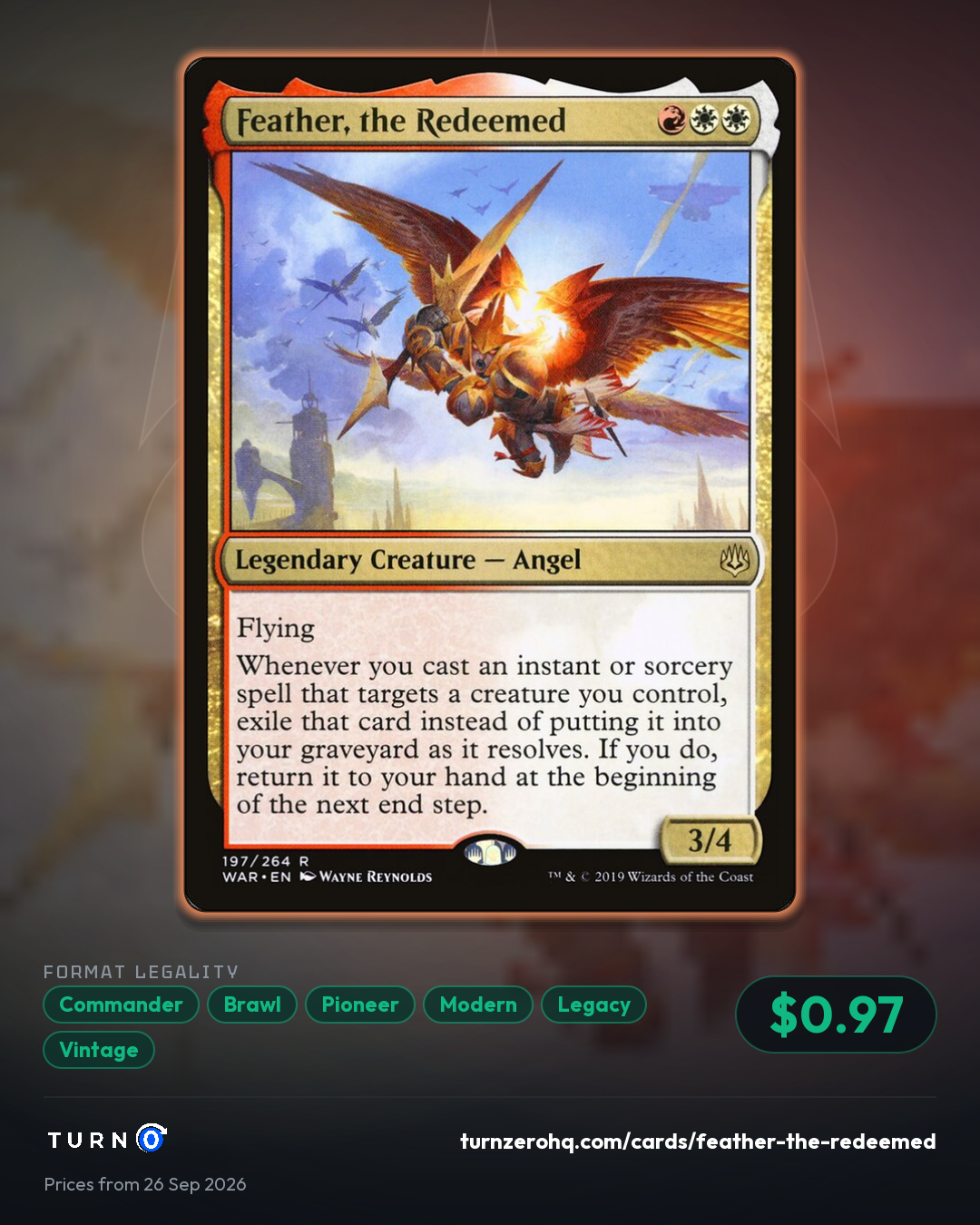 Shareable picture of Feather, the Redeemed