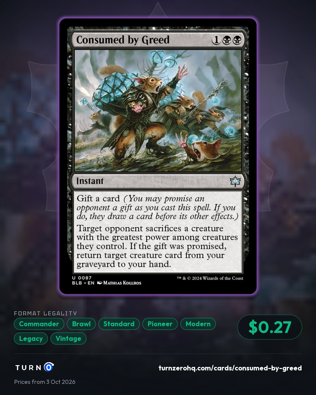 Shareable picture of Consumed by Greed