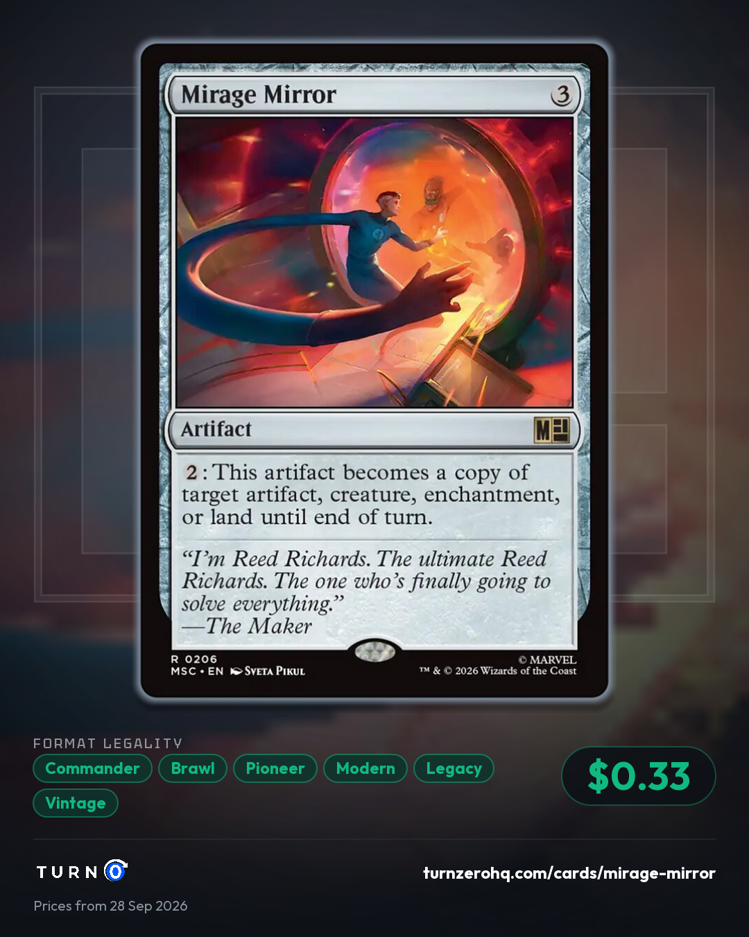 Shareable picture of Mirage Mirror