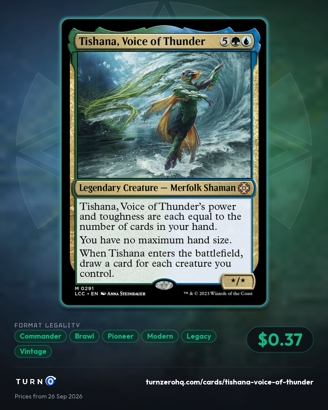 Shareable picture of Tishana, Voice of Thunder