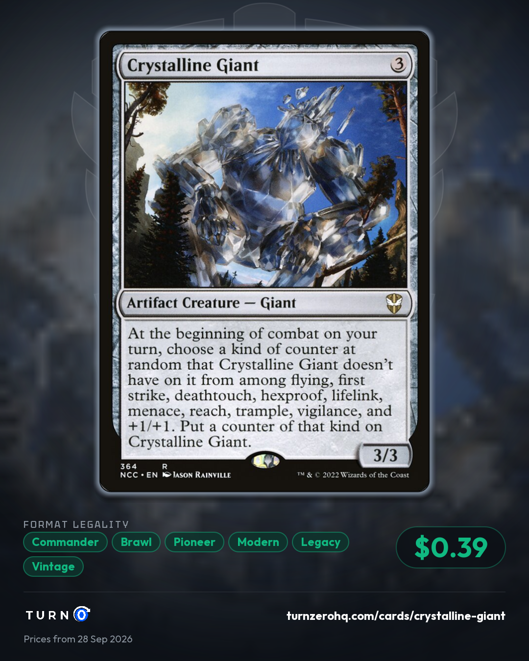 Shareable picture of Crystalline Giant