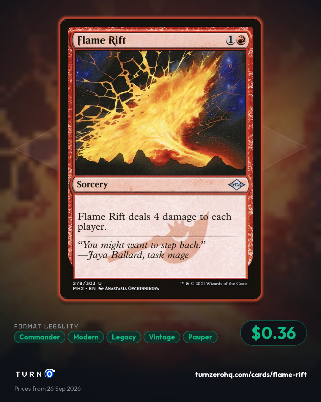 Shareable picture of Flame Rift