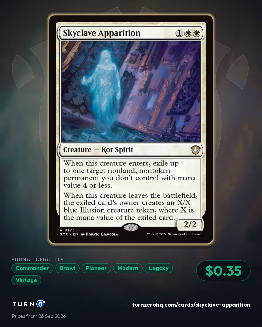 Shareable picture of Skyclave Apparition