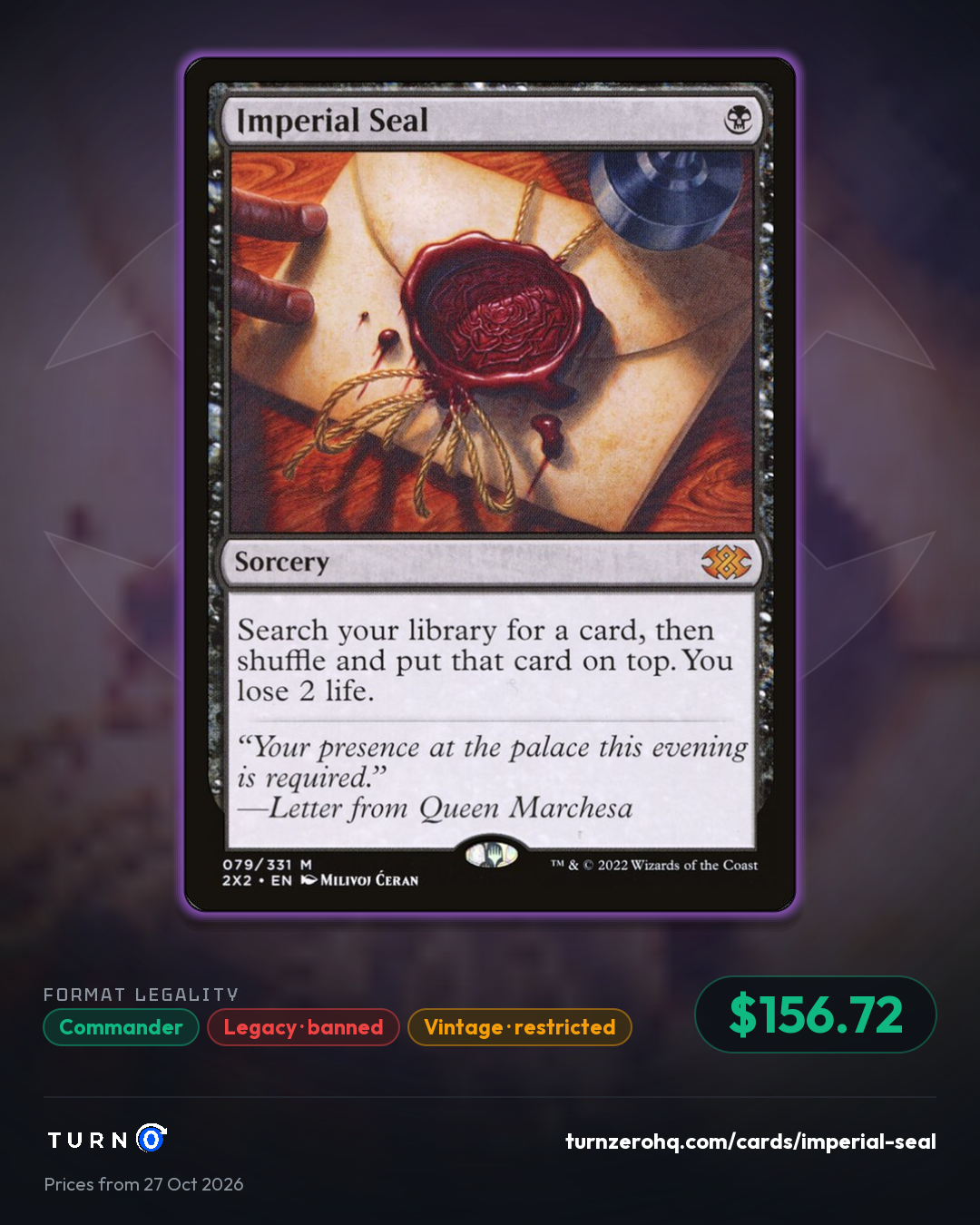 Shareable picture of Imperial Seal