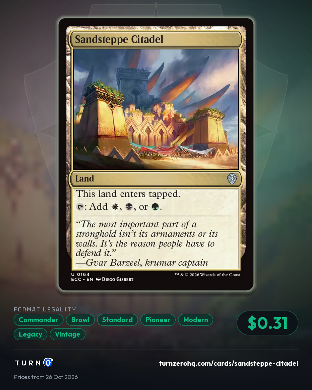 Shareable picture of Sandsteppe Citadel