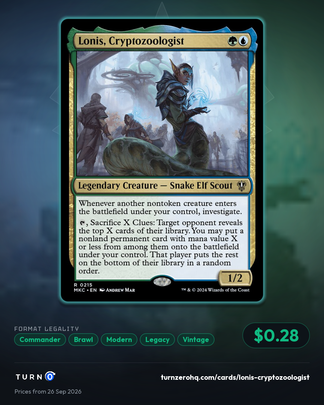 Shareable picture of Lonis, Cryptozoologist