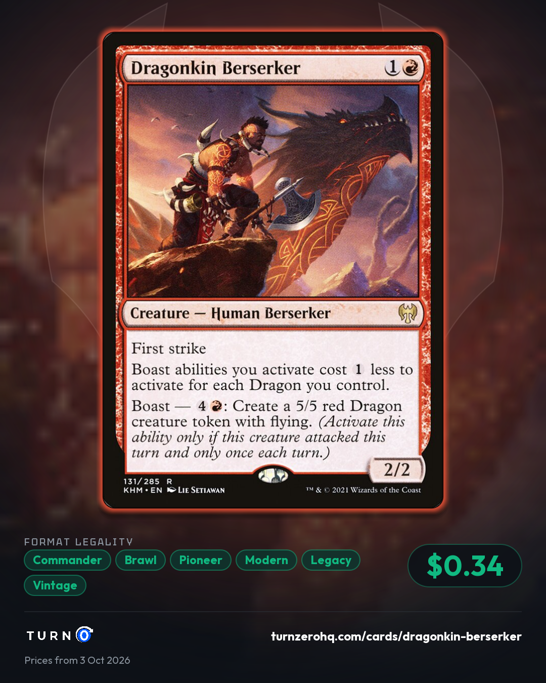 Shareable picture of Dragonkin Berserker