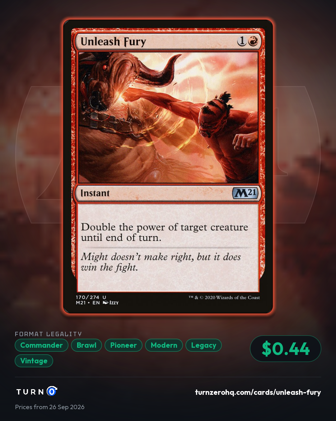 Shareable picture of Unleash Fury
